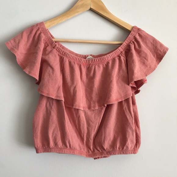 NWOT Free People - Crop Top - Dusty Pink - Small - Picture 4 of 4
